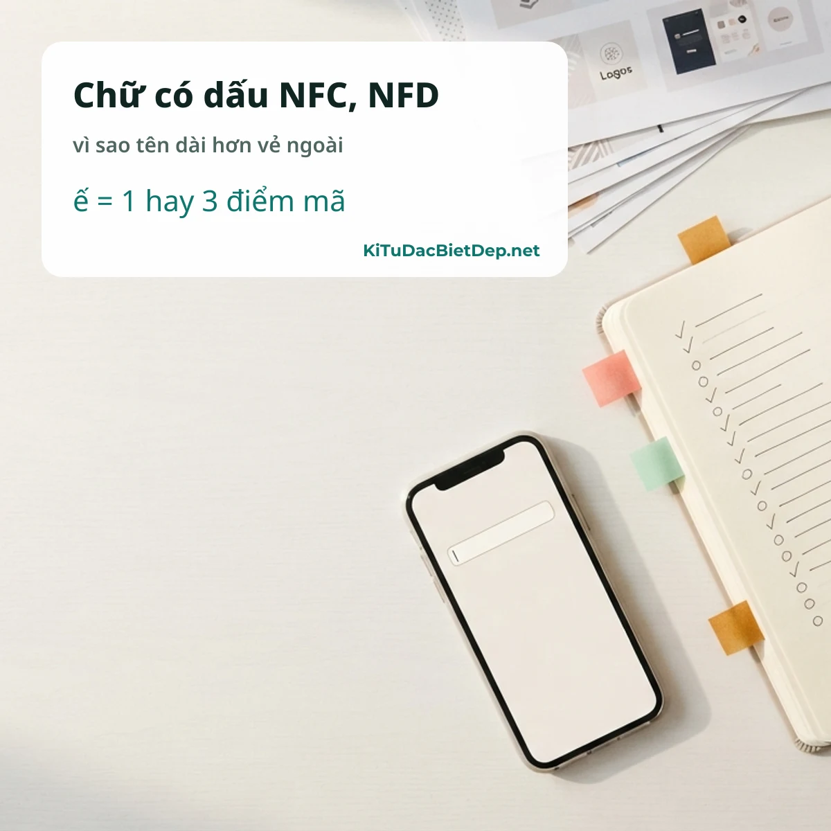Chữ có dấu NFC và NFD làm tên game dài hơn